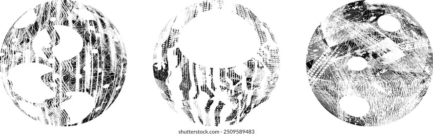Grunge Post Coleção de Selos, Círculos. Banners, Insignias , Logotipos, Ícones, Rótulos e Emblemas . vetores aflige texturas.formas em branco.