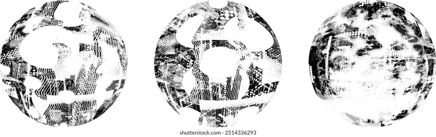 Grunge Post Coleção de Selos, Círculos. Banners, Insignias , Logotipos, Ícones, Rótulos e Emblemas . vetores aflige texturas.formas em branco.