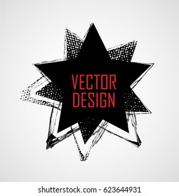 Grunge post Stamps Collection, Circles. Banners, Insignias , Logos, Icons, Labels and Badges Set . vector distress textures.blank shapes.