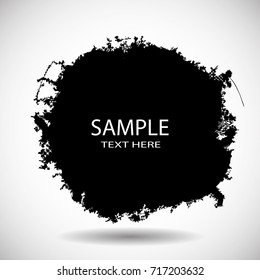Grunge post Stamps Collection, Circles. Banners, Insignias , Logos, Icons, Labels and Badges Set . vector distress textures. round shapes.
