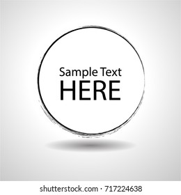 Grunge post Stamps Collection, Circles. Banners, Insignias , Logos, Icons, Labels and Badges Set . vector distress textures. round shapes.