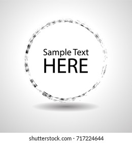 Grunge post Stamps Collection, Circles. Banners, Insignias , Logos, Icons, Labels and Badges Set . vector distress textures. round shapes.