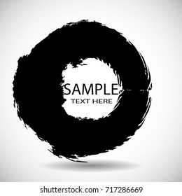 Grunge post Stamps Collection, Circles. Banners, Insignias , Logos, Icons, Labels and Badges Set . vector distress textures. round shapes.