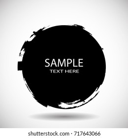 Grunge post Stamps Collection, Circles. Banners, Insignias , Logos, Icons, Labels and Badges Set . vector distress textures. round shapes.