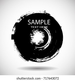 Grunge post Stamps Collection, Circles. Banners, Insignias , Logos, Icons, Labels and Badges Set . vector distress textures. round shapes.