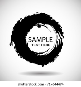Grunge post Stamps Collection, Circles. Banners, Insignias , Logos, Icons, Labels and Badges Set . vector distress textures. round shapes.