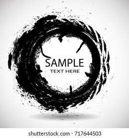 Grunge post Stamps Collection, Circles. Banners, Insignias , Logos, Icons, Labels and Badges Set . vector distress textures. round shapes.
