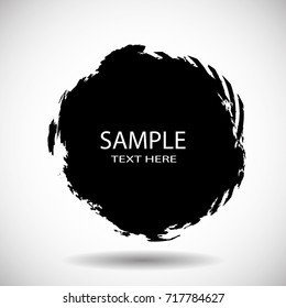 Grunge post Stamps Collection, Circles. Banners, Insignias , Logos, Icons, Labels and Badges Set . vector distress textures. round shapes.