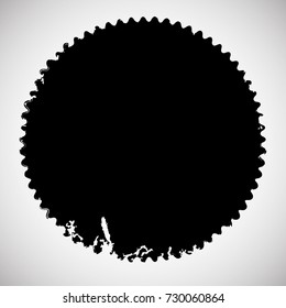 Grunge post Stamps Collection, Circles. Banners, Insignias , Logos, Icons, Labels and Badges Set . vector distress textures.blank shapes.