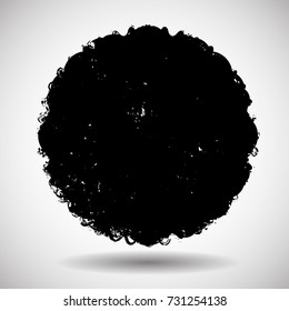 Grunge post Stamps Collection, Circles. Banners, Insignias , Logos, Icons, Labels and Badges Set . vector distress textures.blank shapes.