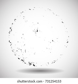 Grunge post Stamps Collection, Circles. Banners, Insignias , Logos, Icons, Labels and Badges Set . vector distress textures.blank shapes.