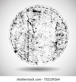 Grunge post Stamps Collection, Circles. Banners, Insignias , Logos, Icons, Labels and Badges Set . vector distress textures.blank shapes.