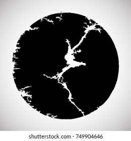 Grunge post Stamps Collection, Circles. Banners, Insignias , Logos, Icons, Labels and Badges Set . vector distress textures.blank shapes.