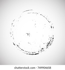 Grunge post Stamps Collection, Circles. Banners, Insignias , Logos, Icons, Labels and Badges Set . vector distress textures.blank shapes.