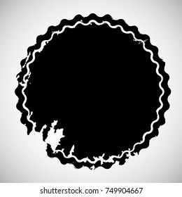 Grunge post Stamps Collection, Circles. Banners, Insignias , Logos, Icons, Labels and Badges Set . vector distress textures.blank shapes.