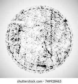 Grunge post Stamps Collection, Circles. Banners, Insignias , Logos, Icons, Labels and Badges Set . vector distress textures.blank shapes.