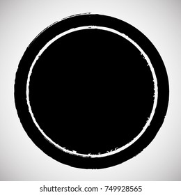 Grunge post Stamps Collection, Circles. Banners, Insignias , Logos, Icons, Labels and Badges Set . vector distress textures.blank shapes.