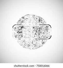 Grunge post Stamps Collection, Circles. Banners, Insignias , Logos, Icons, Labels and Badges Set . vector distress textures.blank shapes.