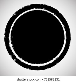 Grunge post Stamps Collection, Circles. Banners, Insignias , Logos, Icons, Labels and Badges Set . vector distress textures.blank shapes.