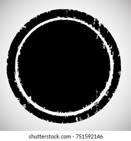 Grunge post Stamps Collection, Circles. Banners, Insignias , Logos, Icons, Labels and Badges Set . vector distress textures.blank shapes.
