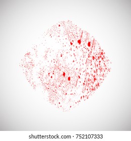 Grunge post Stamps Collection, Circles. Banners, Insignias , Logos, Icons, Labels and Badges Set . vector distress textures.blank shapes.