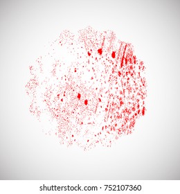 Grunge post Stamps Collection, Circles. Banners, Insignias , Logos, Icons, Labels and Badges Set . vector distress textures.blank shapes.