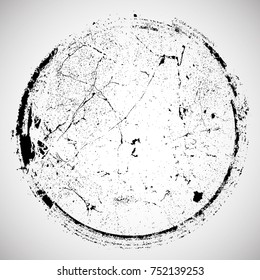 Grunge post Stamps Collection, Circles. Banners, Insignias , Logos, Icons, Labels and Badges Set . vector distress textures.blank shapes.