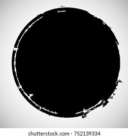 Grunge post Stamps Collection, Circles. Banners, Insignias , Logos, Icons, Labels and Badges Set . vector distress textures.blank shapes.