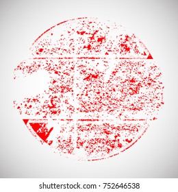 Grunge post Stamps Collection, Circles. Banners, Insignias , Logos, Icons, Labels and Badges Set . vector distress textures.blank shapes.