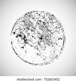 Grunge post Stamps Collection, Circles. Banners, Insignias , Logos, Icons, Labels and Badges Set . vector distress textures.blank shapes.