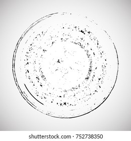 Grunge post Stamps Collection, Circles. Banners, Insignias , Logos, Icons, Labels and Badges Set . vector distress textures.blank shapes.