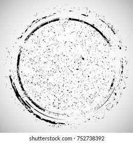 Grunge post Stamps Collection, Circles. Banners, Insignias , Logos, Icons, Labels and Badges Set . vector distress textures.blank shapes.