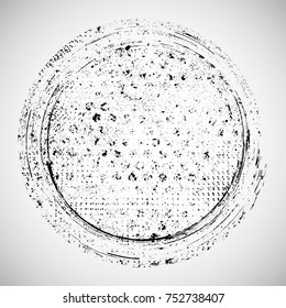 Grunge post Stamps Collection, Circles. Banners, Insignias , Logos, Icons, Labels and Badges Set . vector distress textures.blank shapes.