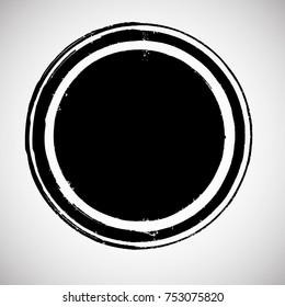 Grunge post Stamps Collection, Circles. Banners, Insignias , Logos, Icons, Labels and Badges Set . vector distress textures.blank shapes.