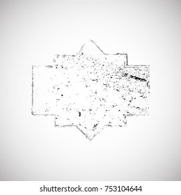 Grunge post Stamps Collection, Circles. Banners, Insignias , Logos, Icons, Labels and Badges Set . vector distress textures.blank shapes.
