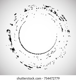 Grunge post Stamps Collection, Circles. Banners, Insignias , Logos, Icons, Labels and Badges Set . vector distress textures.blank distressed round shapes.