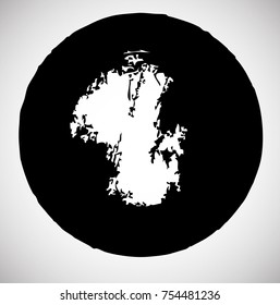 Grunge post Stamps Collection, Circles. Banners, Insignias , Logos, Icons, Labels and Badges Set . vector distress textures.blank shapes.