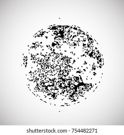Grunge post Stamps Collection, Circles. Banners, Insignias , Logos, Icons, Labels and Badges Set . vector distress textures.blank shapes.