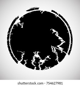 Grunge post Stamps Collection, Circles. Banners, Insignias , Logos, Icons, Labels and Badges Set . vector distress textures.blank shapes.