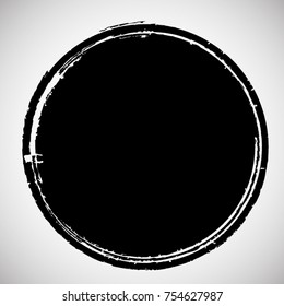 Grunge post Stamps Collection, Circles. Banners, Insignias , Logos, Icons, Labels and Badges Set . vector distress textures.blank shapes.