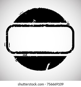 Grunge post Stamps Collection, Circles. Banners, Insignias , Logos, Icons, Labels and Badges Set . vector distress textures. vintage blank shapes.