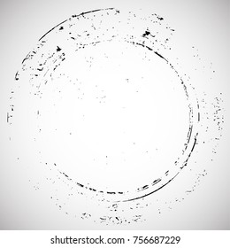Grunge post Stamps Collection, Circles. Banners, Insignias , Logos, Icons, Labels and Badges Set . vector distress textures.blank shapes.