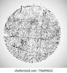 Grunge post Stamps Collection, Circles. Banners, Insignias , Logos, Icons, Labels and Badges Set . vector distress textures.blank shapes.
