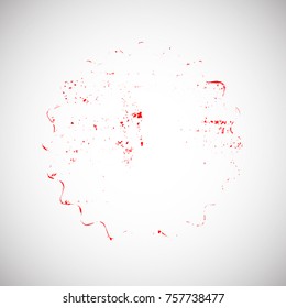 Grunge post Stamps Collection, Circles. Banners, Insignias , Logos, Icons, Labels and Badges Set . vector distress textures.blank shapes.