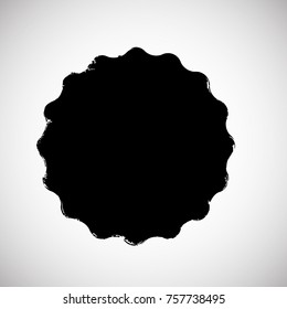 Grunge post Stamps Collection, Circles. Banners, Insignias , Logos, Icons, Labels and Badges Set . vector distress textures.blank shapes.