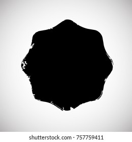 Grunge post Stamps Collection, Circles. Banners, Insignias , Logos, Icons, Labels and Badges Set . vector distress textures.blank shapes.