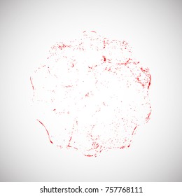 Grunge post Stamps Collection, Circles. Banners, Insignias , Logos, Icons, Labels and Badges Set . vector distress textures.blank shapes.