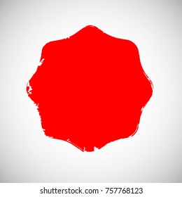 Grunge post Stamps Collection, Circles. Banners, Insignias , Logos, Icons, Labels and Badges Set . vector distress textures.blank shapes.