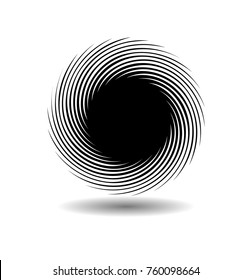 Grunge post Stamps Collection, Circles. Banners, Insignias , Logos, Icons, Labels and Badges Set . vector distress textures. blank spiral shapes.