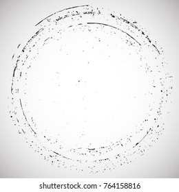 Grunge post Stamps Collection, Circles. Banners, Insignias , Logos, Icons, Labels and Badges Set . vector distress textures.blank shapes.